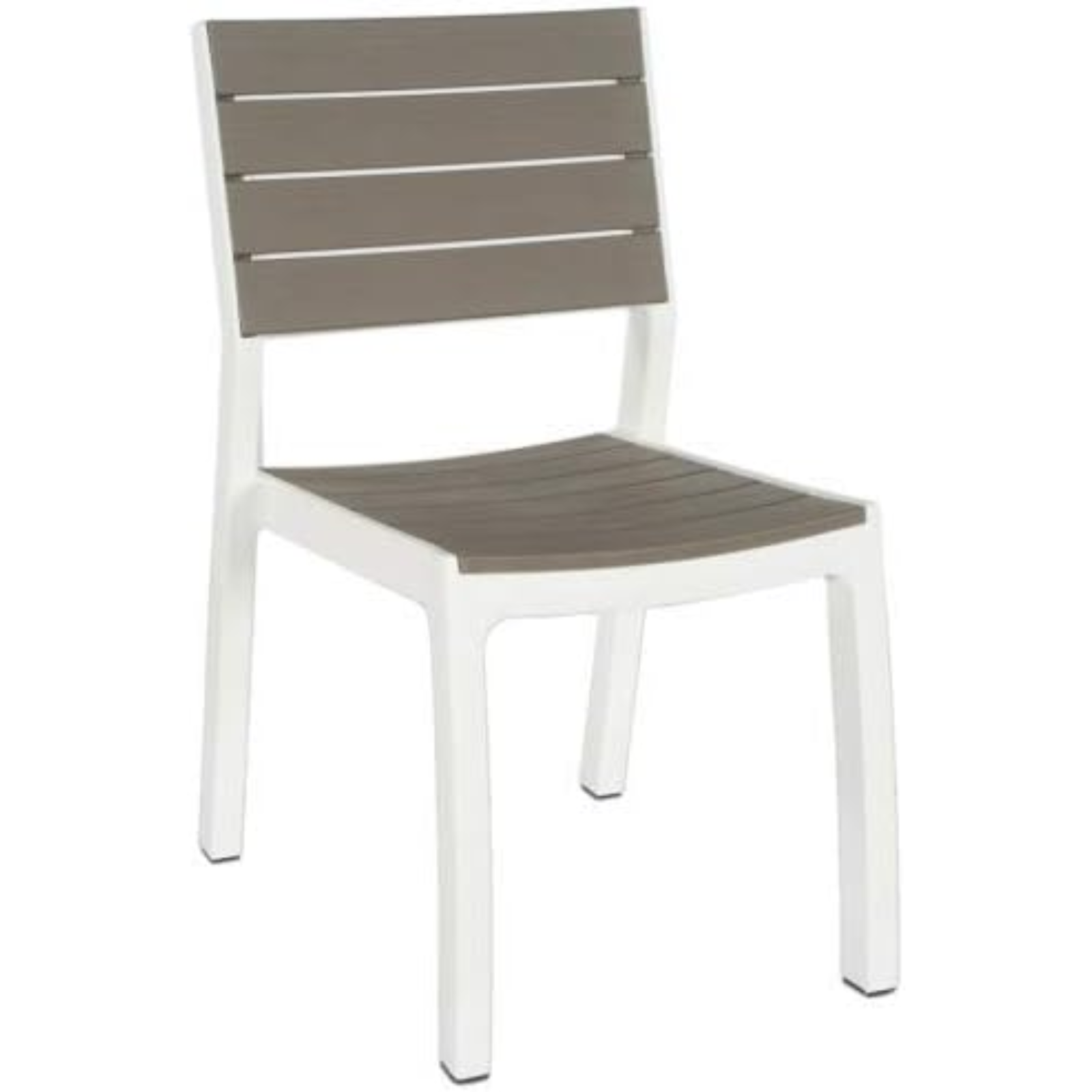 Sedia da esterno in polipropilene effetto rattan impilabile - Harmo