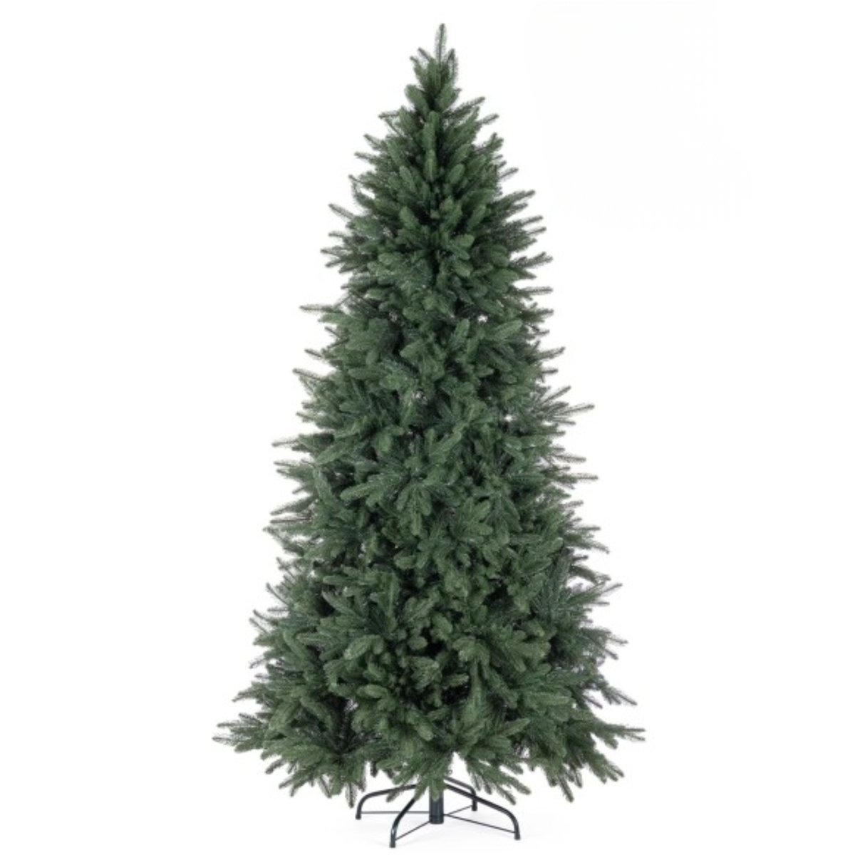 Albero di natale in PE real touch apertura ad ombrello - Cervato