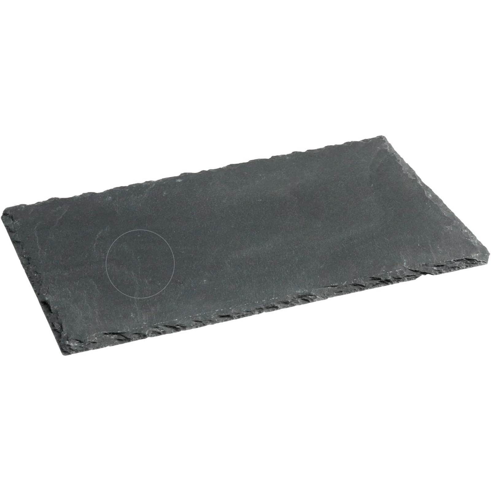 Vassoio design moderno piano nero in ardesia