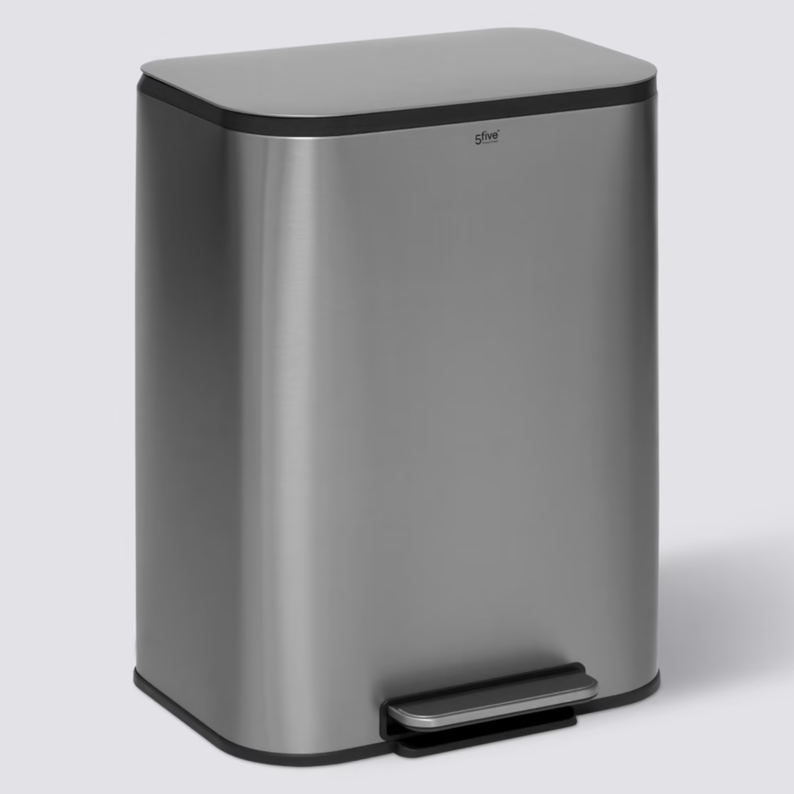 Pattumiera a pedale 50 Litri in acciaio inox per raccolta differenziata - Matr