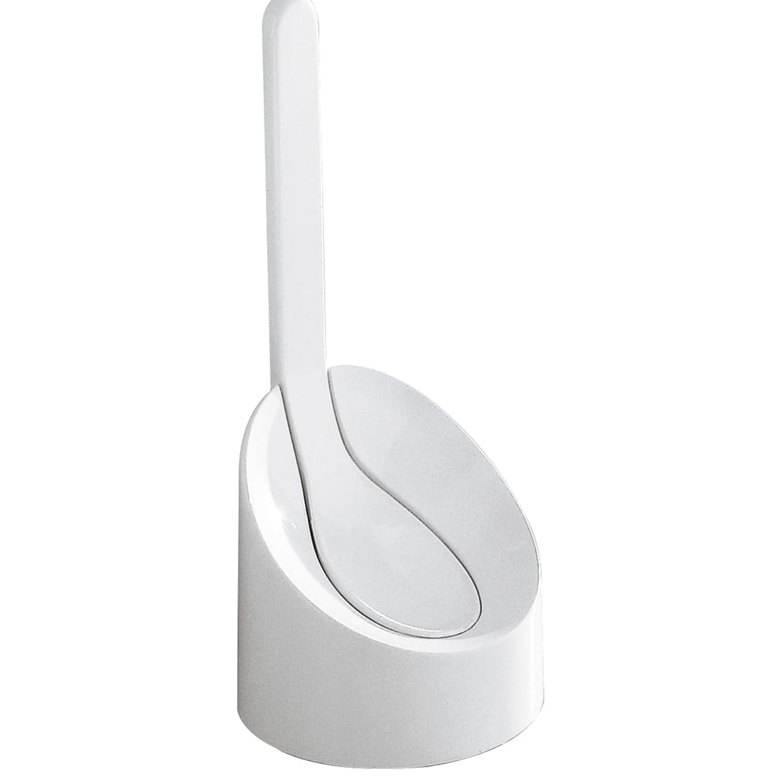 Portascopino da appoggio in resina termoplastica bianco H33,5 cm - Cucciolo