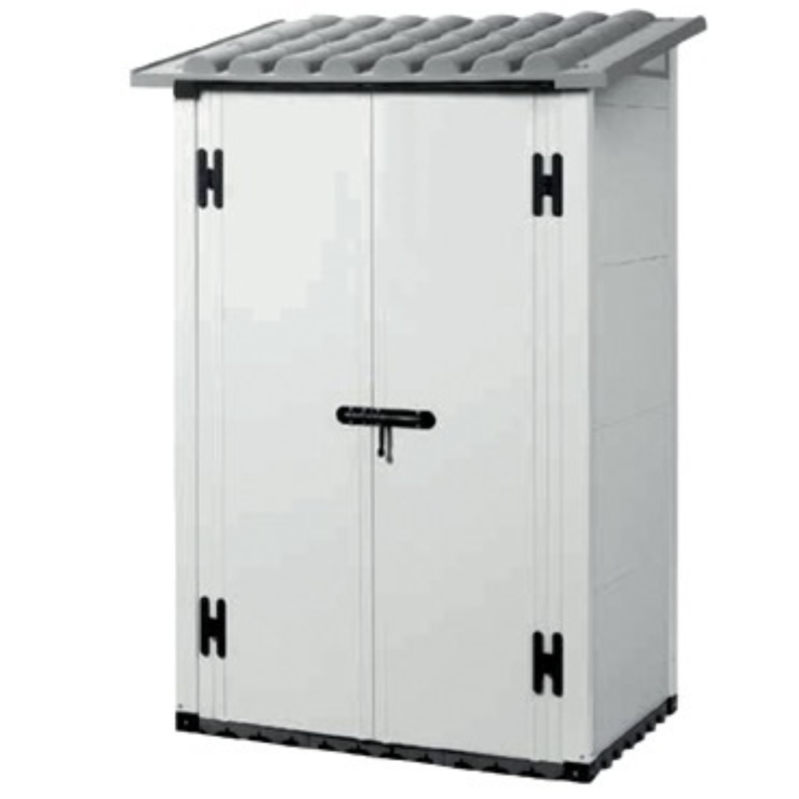 Casetta da giardino in pvc alveolare estruso con tetto monofalda - Urban