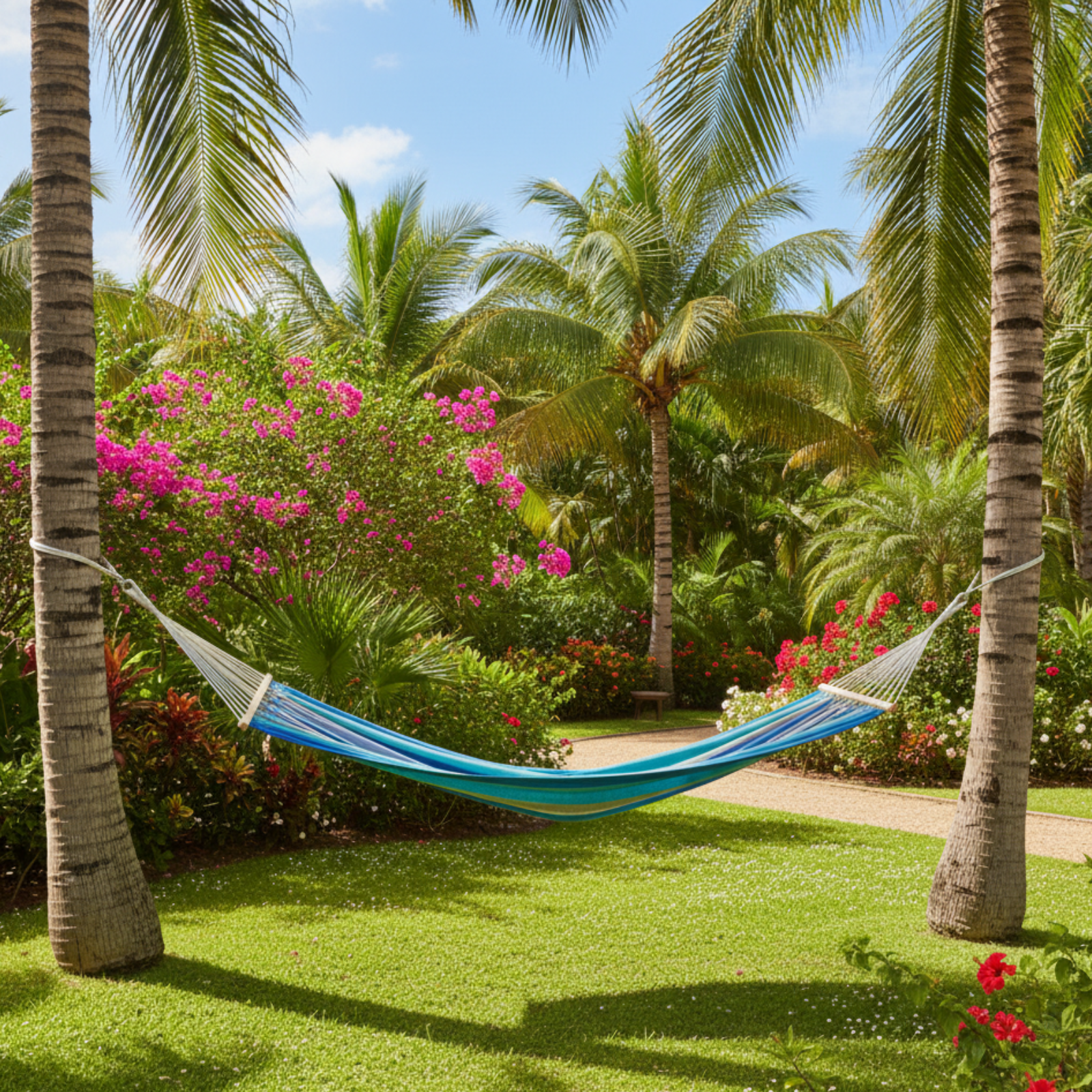 Amaca sospesa in cotone singola colorazione assortita - Alfa