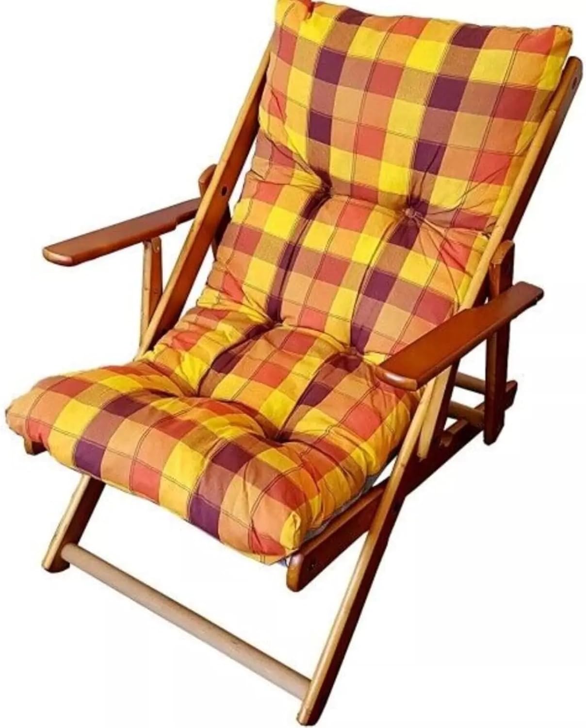 Cuscino Imbottito per Sedia Sdraio Poltrona Reclinabile ricambio HARMONY legno