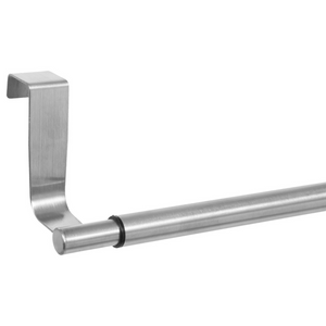 Appendiabiti dietro porta in metallo estendibile H 7 cm - Naki