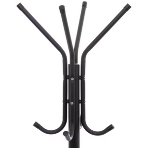 Appendiabito da terra in metallo design moderno con 8 ganci in polipropilene - Emme