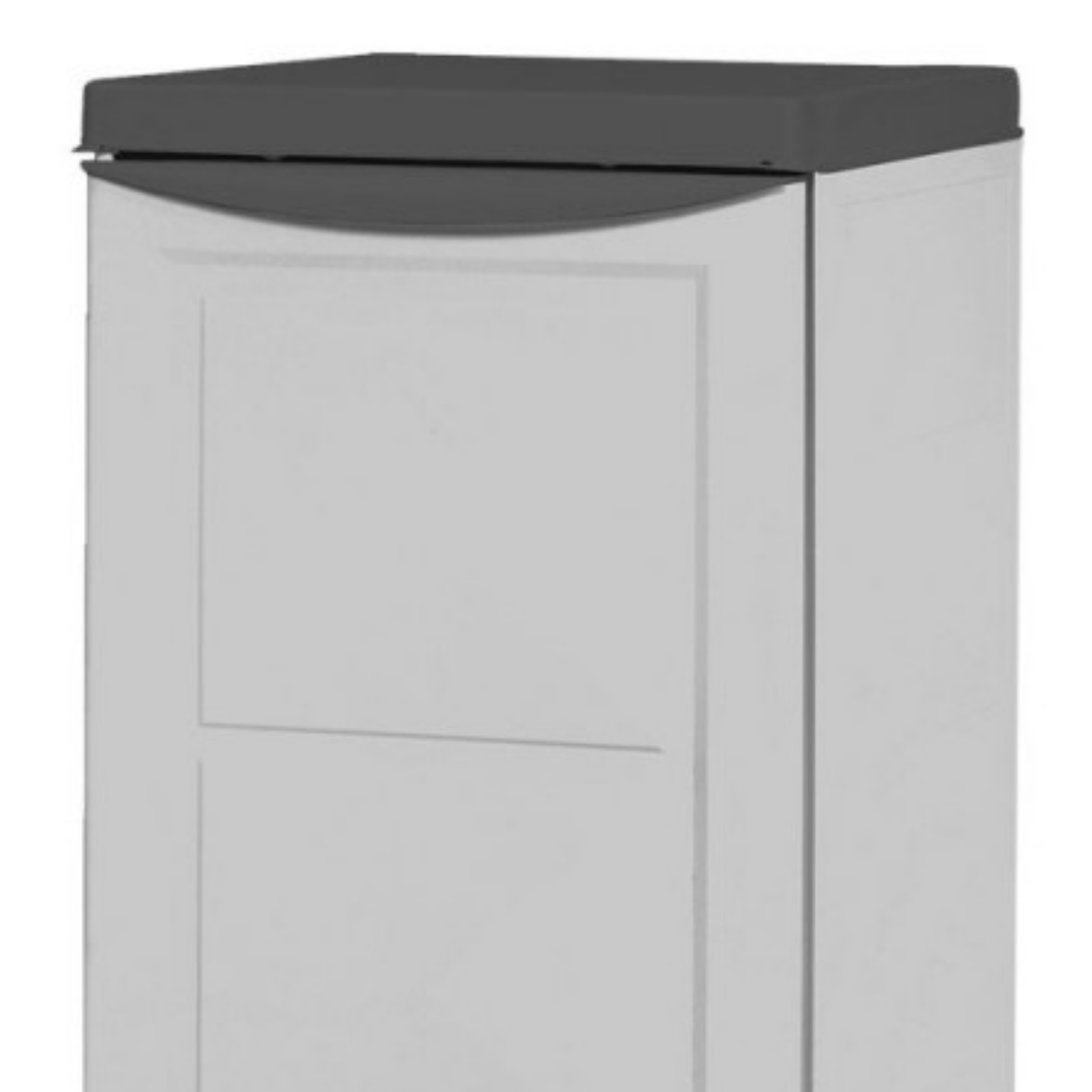 Armadio in resina "Colonna" basso porta bombola con 1 anta e ripiano interno regolabile lucchettabile