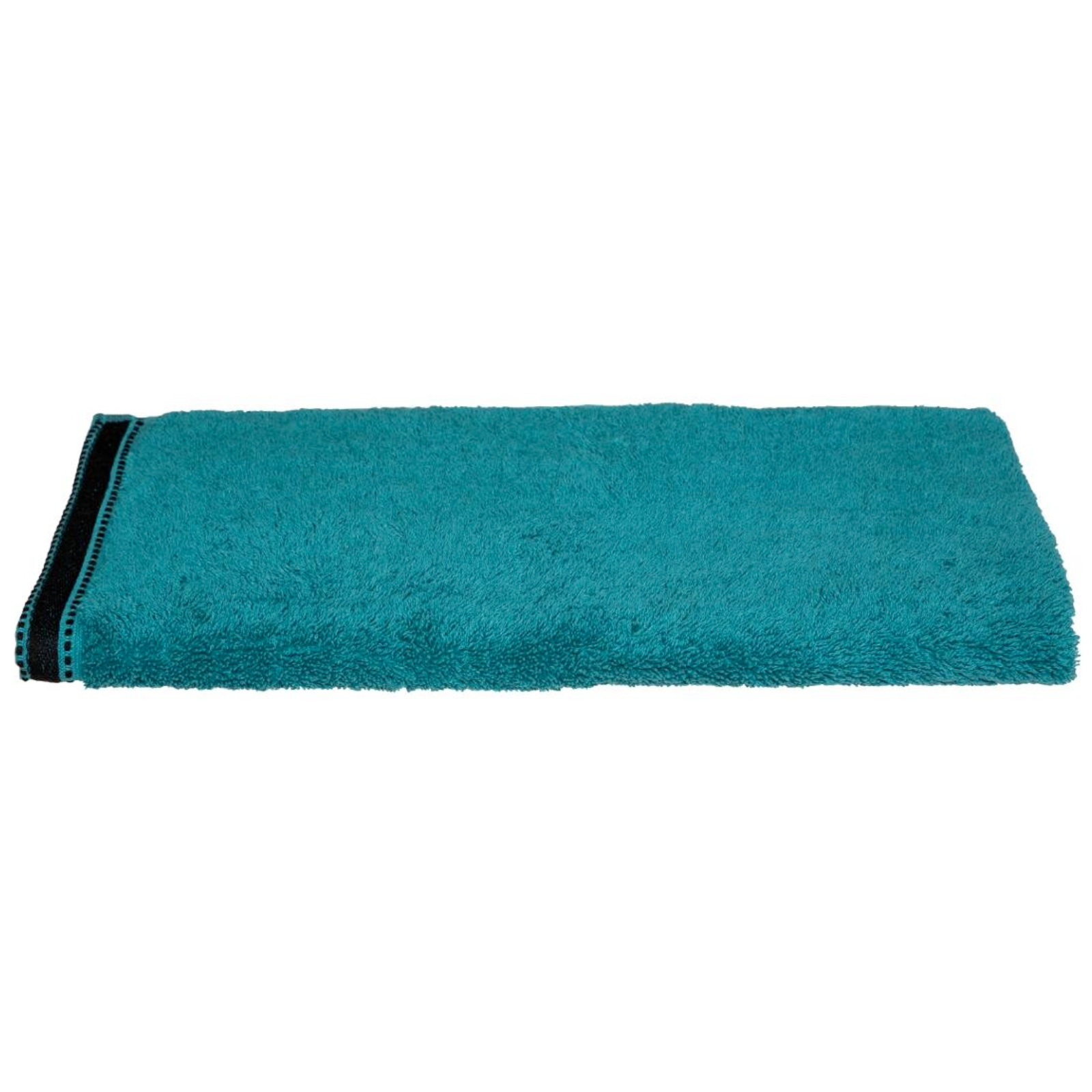 Asciugamano da palestra o bagno in cotone e poliestere rettangolare Colore Ottanio 50x90