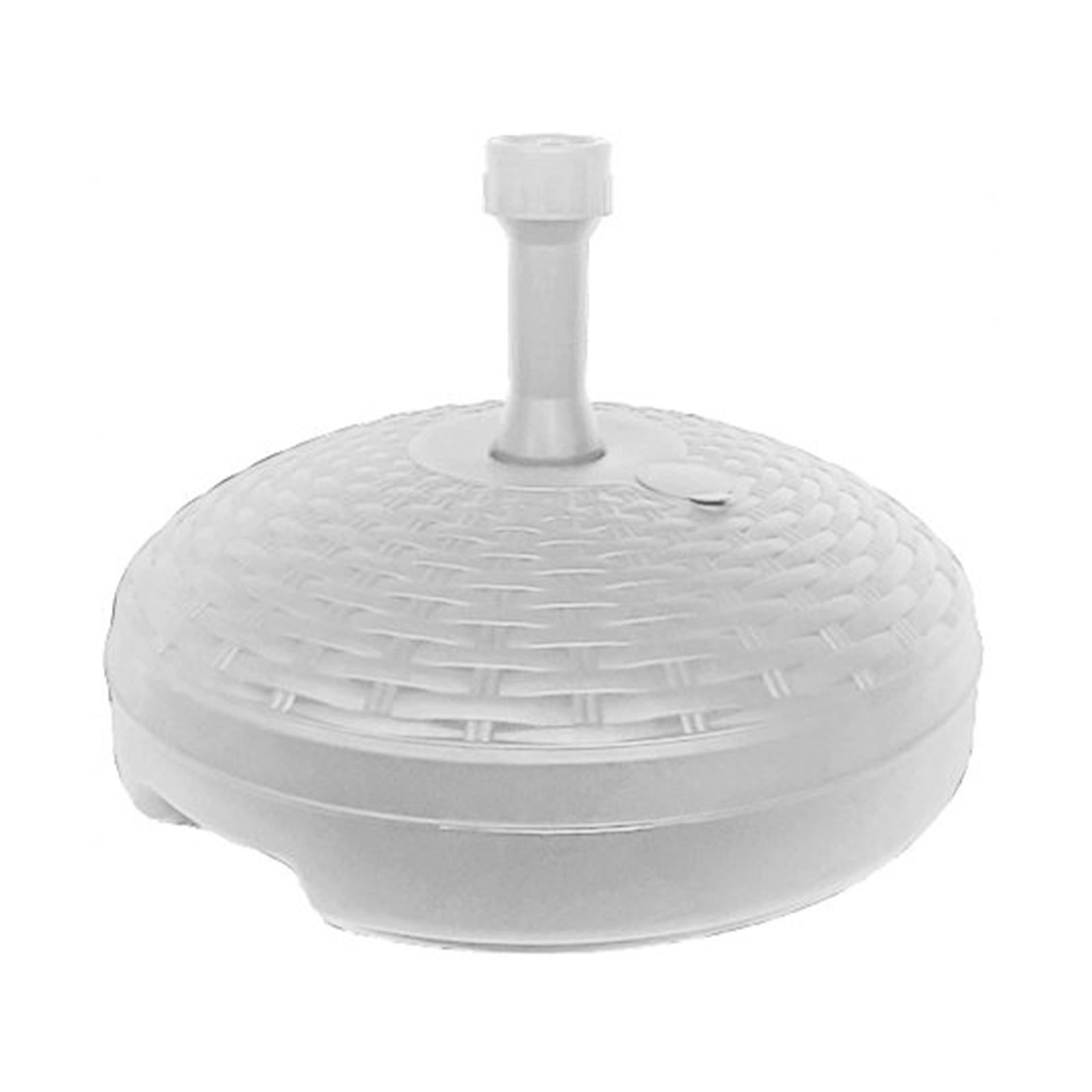 Base per ombrelloni in resina effetto rattan 20 lt - Rati