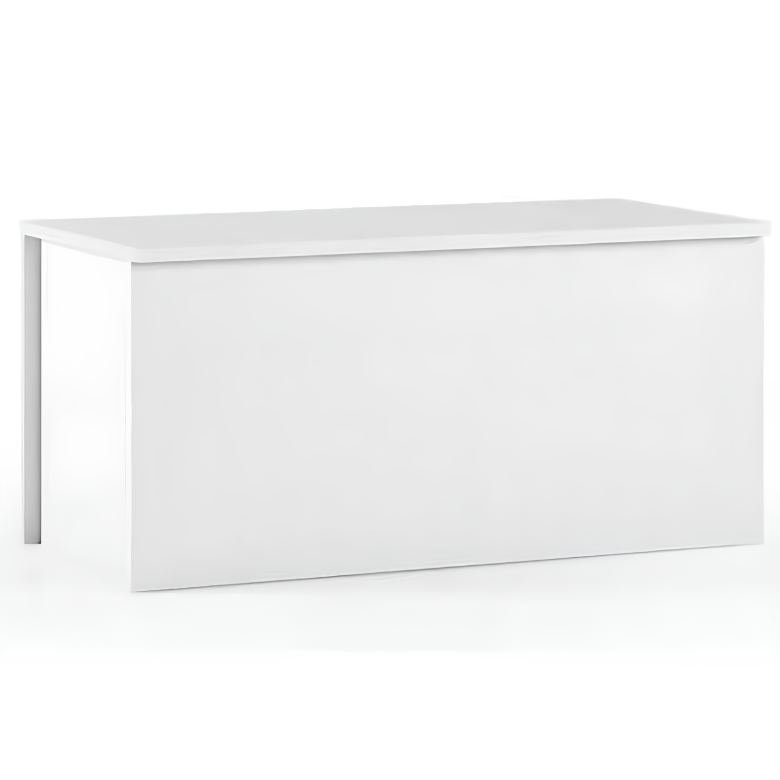 Baule contenitore in legno bianco design moderno multiuso da interno - Hall