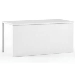 Baule contenitore in legno bianco design moderno multiuso da interno - Hall