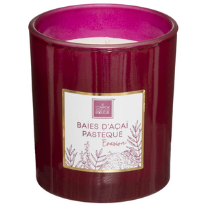 Candela profumata profumatore per ambienti con giara in vetro durata 40 ore