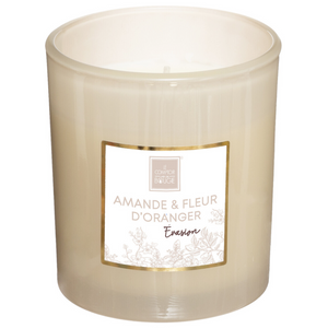 Candela profumata profumatore per ambienti con giara in vetro durata 40 ore