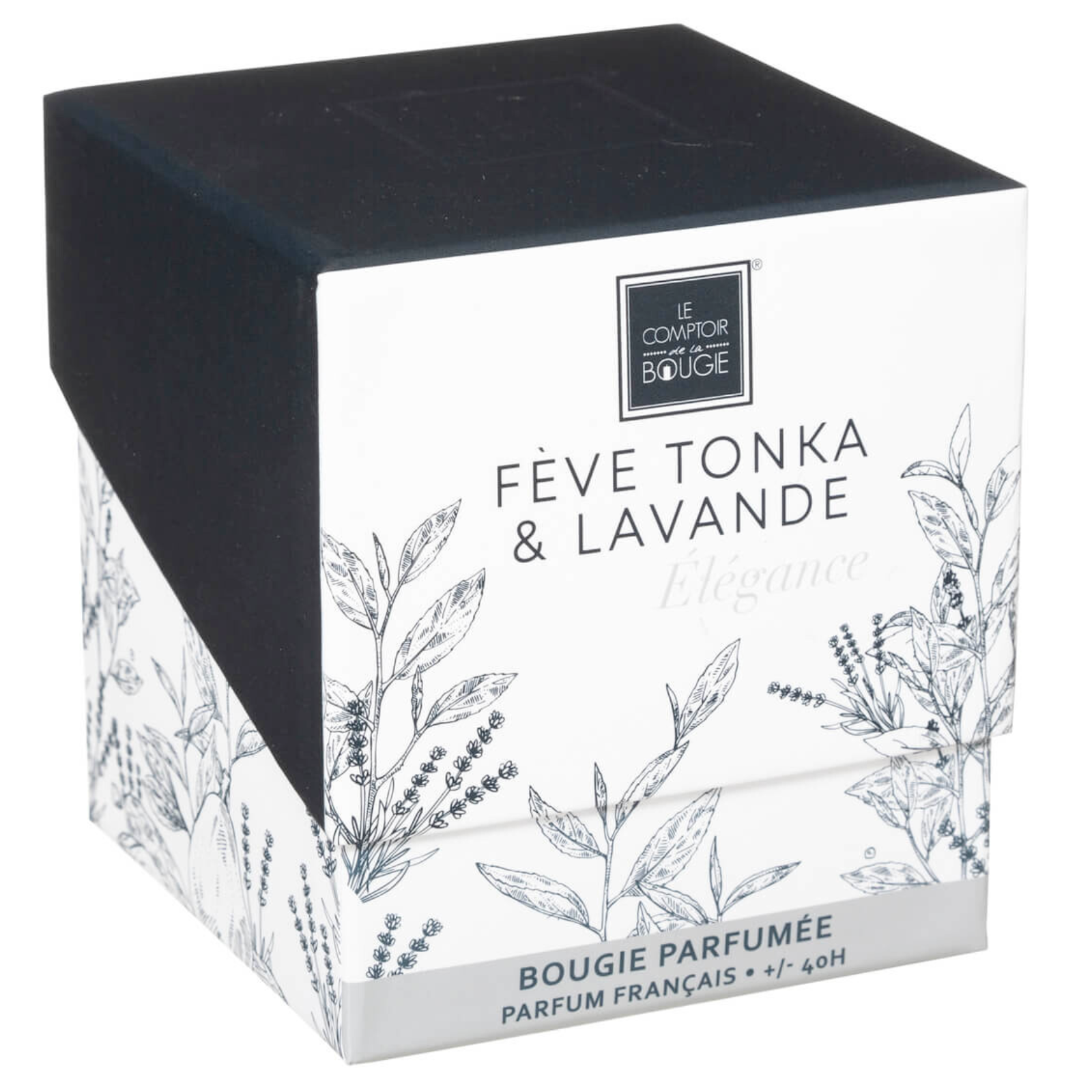 Candela profumata profumatore per ambienti con giara in vetro durata 40 ore