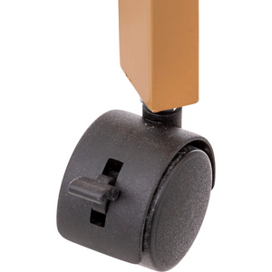 Carrello da cucina con ruote slim a 3 livelli design moderno salvaspazio in legno Malto - Colo