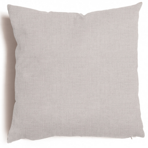 Cuscino d'arredo in poliestere con imbottitura in poliuretano quadrato Grigio