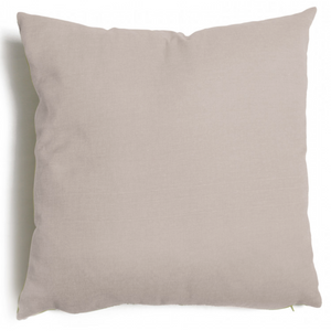 Cuscino d'arredo in poliestere con imbottitura in poliuretano quadrato Grigio
