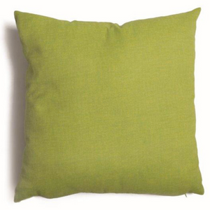 Cuscino d'arredo in poliestere con imbottitura in poliuretano quadrato Verde
