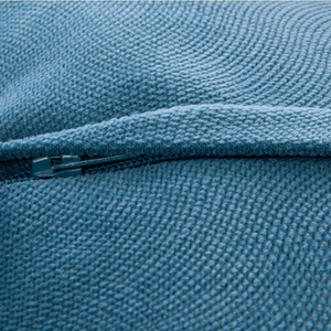 Cuscino quadrato da divano in poliestere con imbottitura interna in poliestere sfoderabile Blu