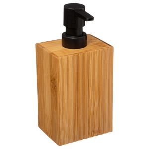 Distributore di sapone o lozione in bamboo 280 ml