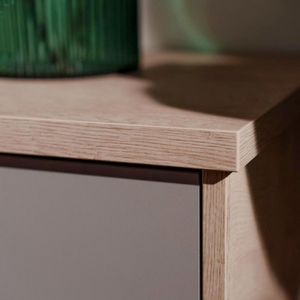 Madia moderna da soggiorno design moderno con 3 ante e 1 vano a giorno con ripiani