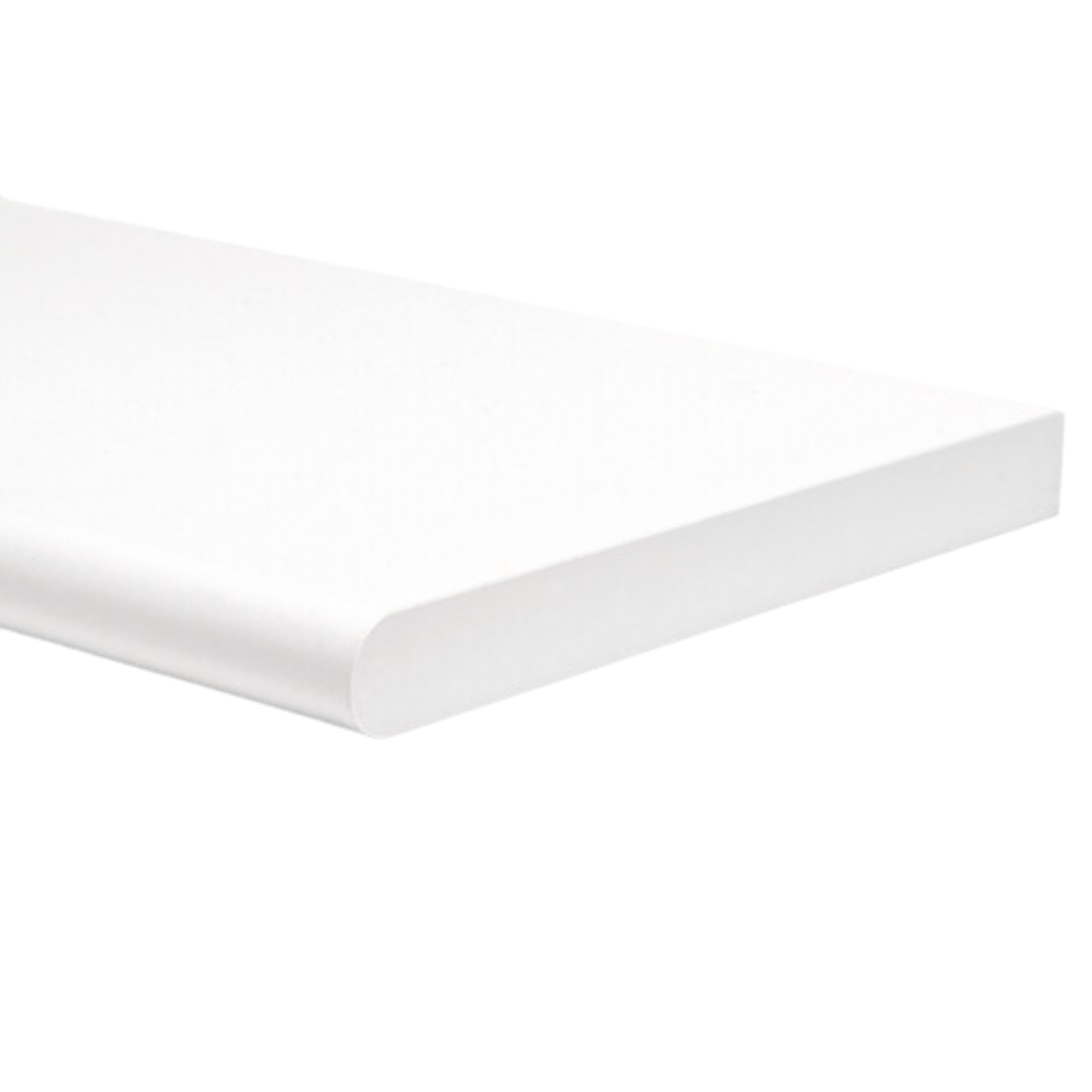 Mensola da parete in legno 18 mm con bordatura stondata finitura antigraffio