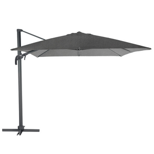 Ombrellone da giardino struttura in alluminio rettangolare inclinabile 4,2 x 3 - Elea