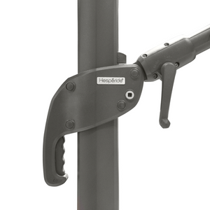 Ombrellone da giardino struttura in alluminio rettangolare inclinabile 4,2 x 3 - Elea