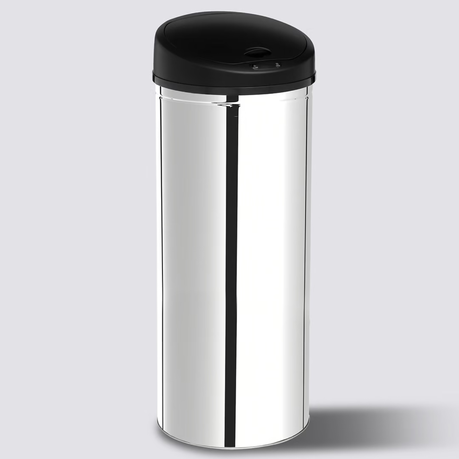 Pattumiera automatica rotonda 57 L in acciaio inox - Senso