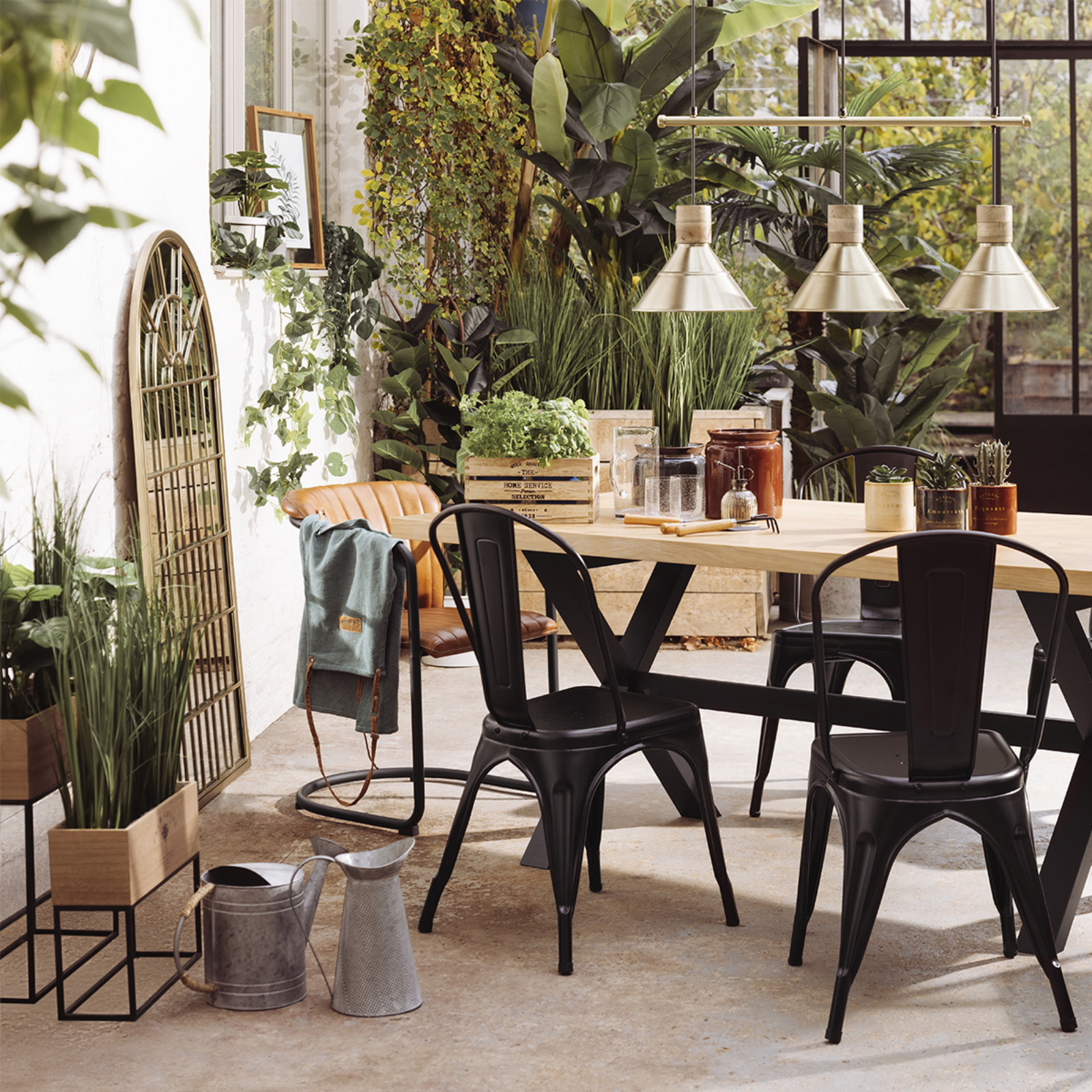 Pianta decorativa Bota Artificiale da interno con vaso in ceramica H 10 cm