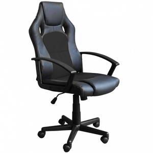 Poltrona da gaming ergonomica con braccioli e ruote direzionali - Unchate