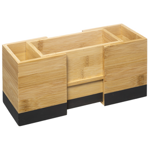 Porta posate estensibile organizer deisgn moderno in legno bambù - Modi