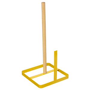 Porta rotolo da cucina design moderno in metallo e legno - Modi