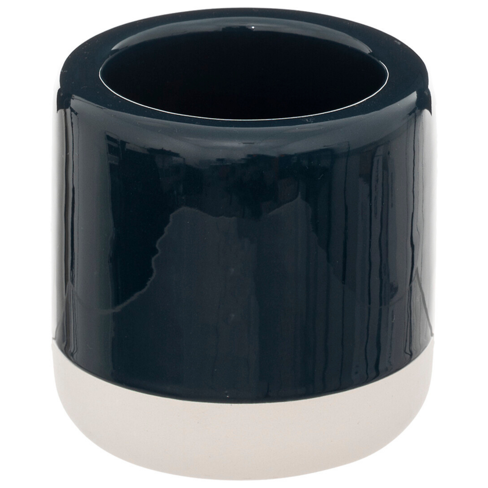 Portascopino da bagno wc con struttura in dolomite design moderno ed elegante