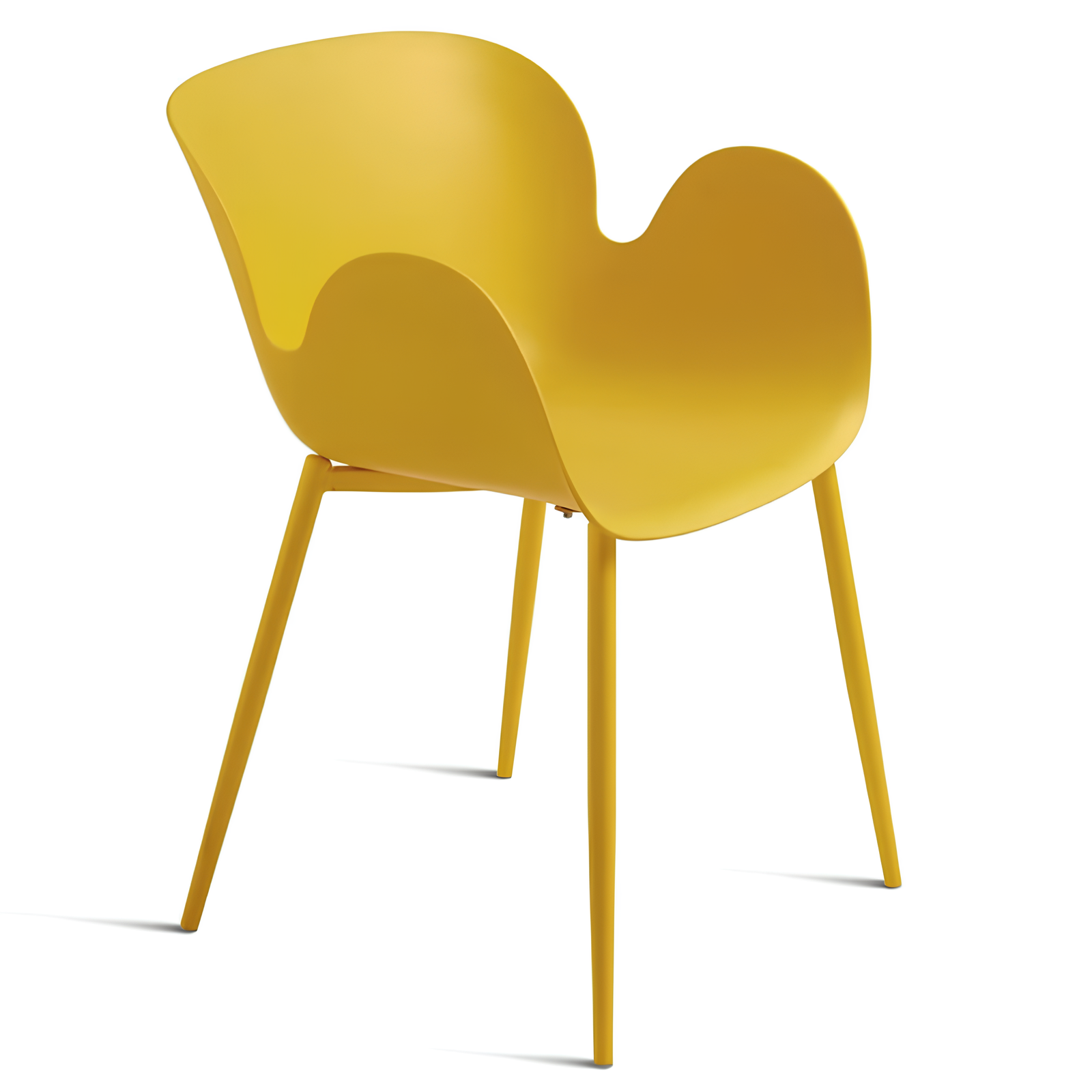Sedia in polipropilene design moderno struttura in metallo - Serene