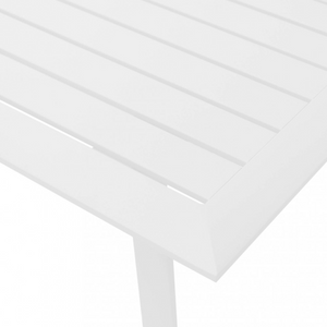 Salottino da giardino 4 posti in alluminio seduta schienale in texitilene - Matino