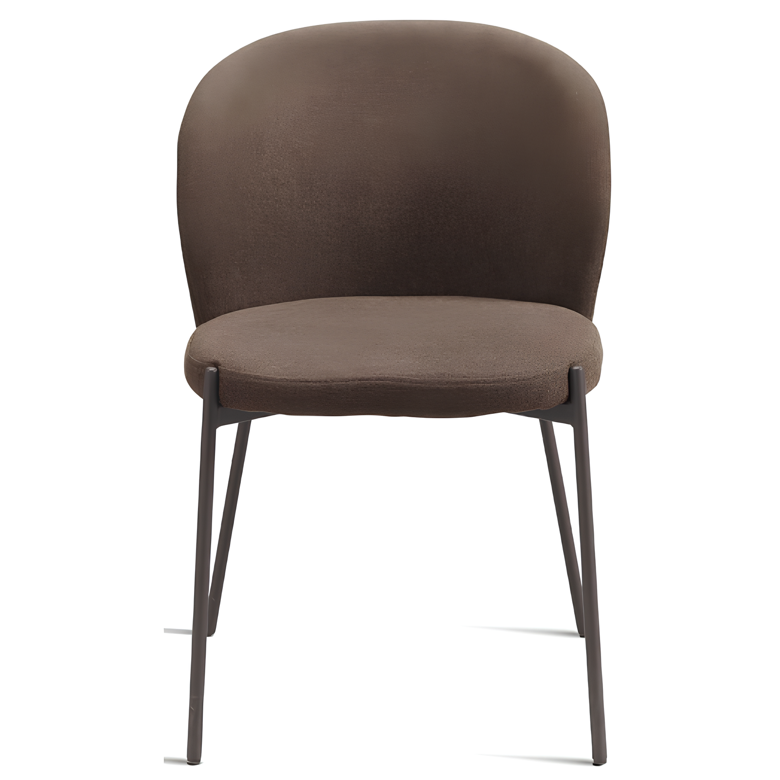 Sedia da pranzo design moderno in tessuto imbottito - Maggie