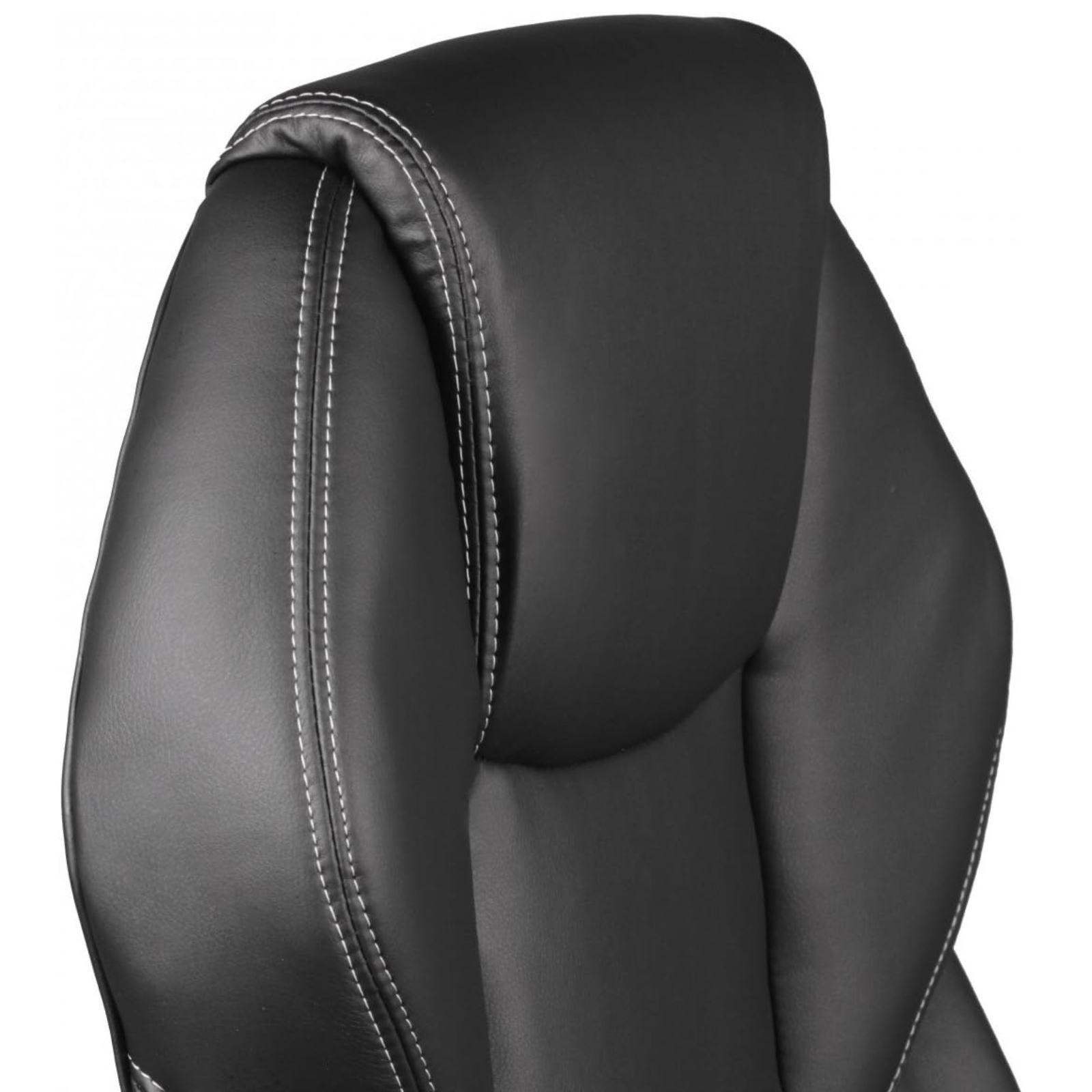 Sedia da ufficio ergonomica direzionale "Yerai" rivestita in Pu con ruote e braccioli