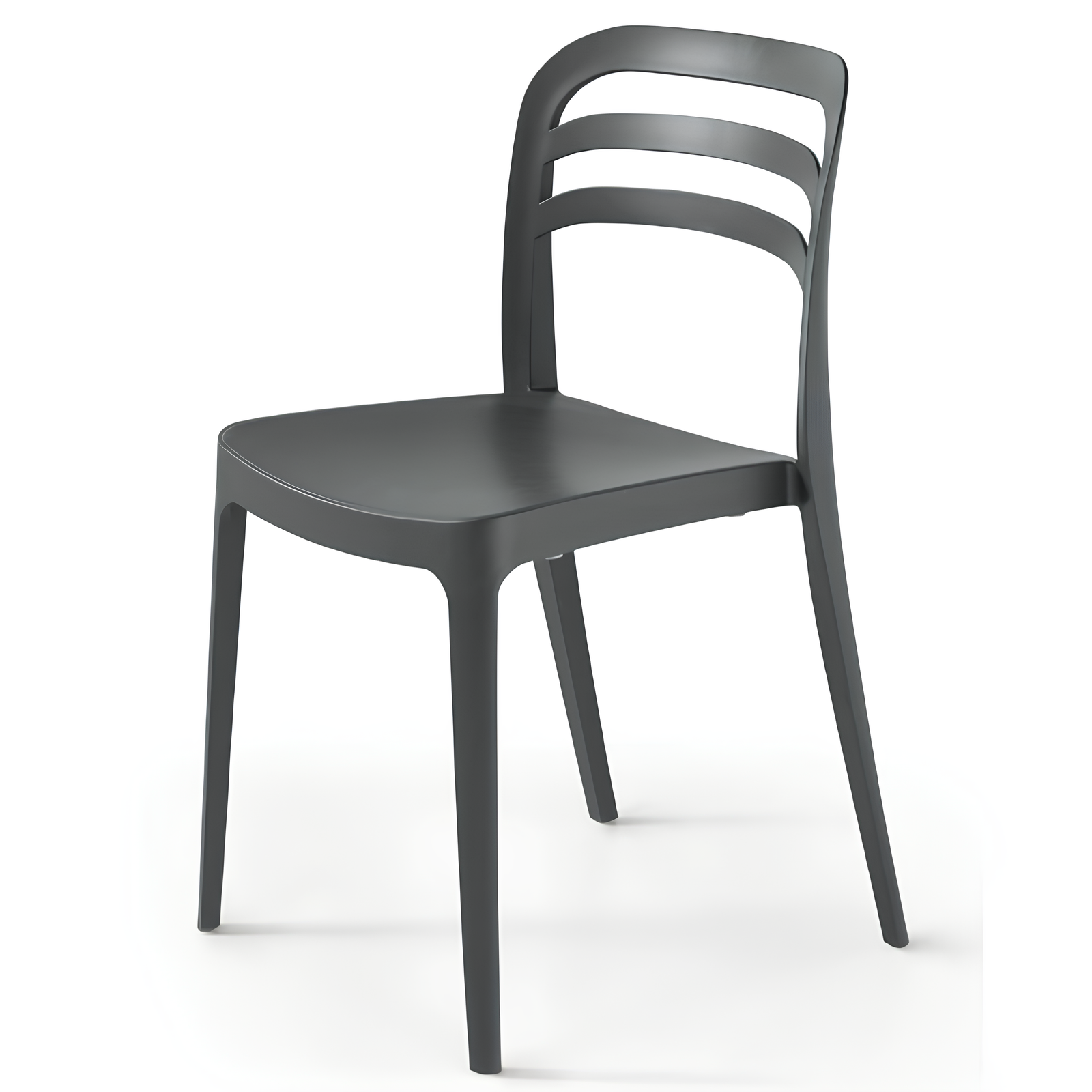 Sedia in polipropilene impilabile design moderno da interno o esterno - Django