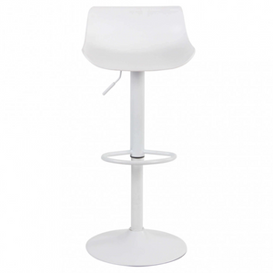 Sgabello da cucina o bar alto in polipropilene e base in metallo - Merano