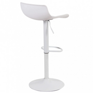 Sgabello da cucina o bar alto in polipropilene e base in metallo - Merano