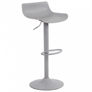 Sgabello da cucina o bar alto in polipropilene e base in metallo - Merano