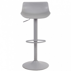 Sgabello da cucina o bar alto in polipropilene e base in metallo - Merano