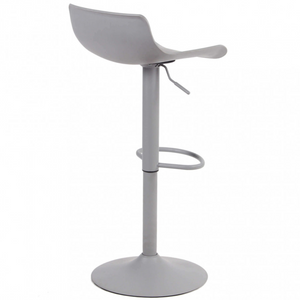 Sgabello da cucina o bar alto in polipropilene e base in metallo - Merano