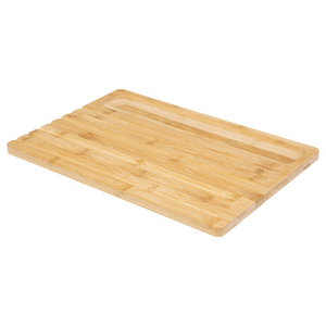 Tagliere da cucina struttura in bamboo con coltello e pinza - Nami