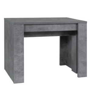 Tavolo consolle allungabile con 4 prolunghe da 54 cm a 252 cm in legno nobilitato spessore 25mm con guide in metallo