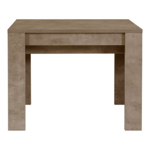 Tavolo consolle allungabile con 4 prolunghe da 54 cm a 252 cm in legno nobilitato spessore 25mm con guide in metallo