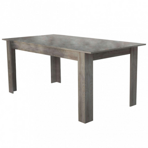 Tavolo da pranzo allungabile 160/200x90 in legno rovere chiaro design moderno - Gemma