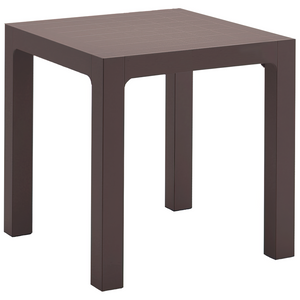 Tavolo quadrato da esterno o interno in polipropilene quadrato