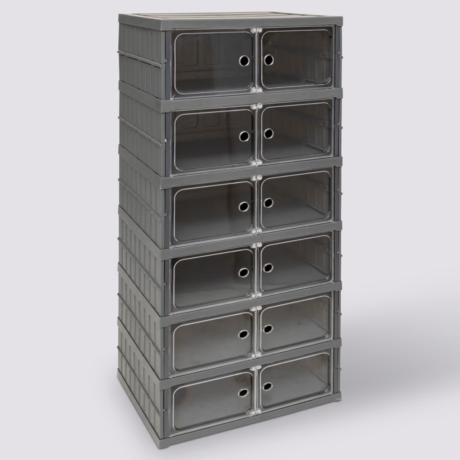 Armadietto portaoggetti multiuso pieghevole in plastica - Fold